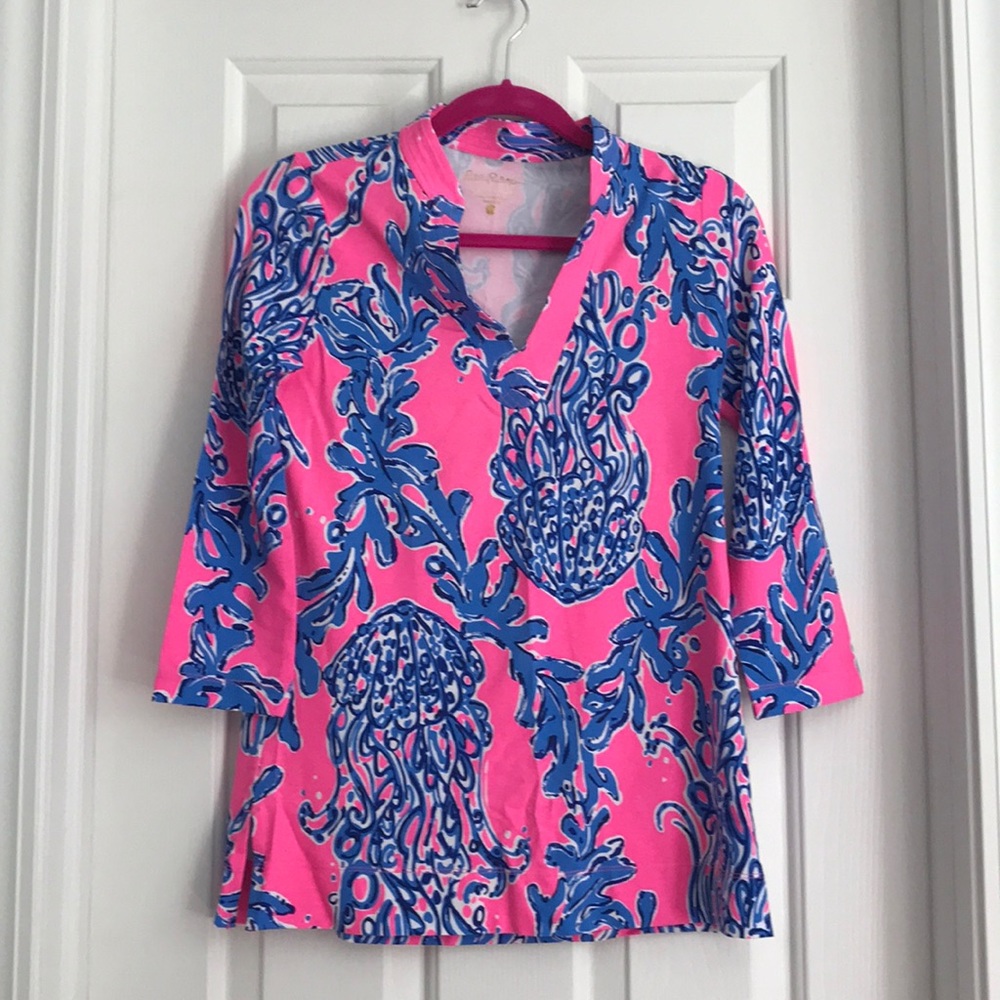 Lilly Pulitzer 3/4 sleeve shirt